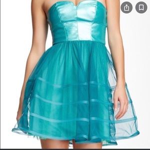 NWT Teal Bstsey Johnson Party Dress